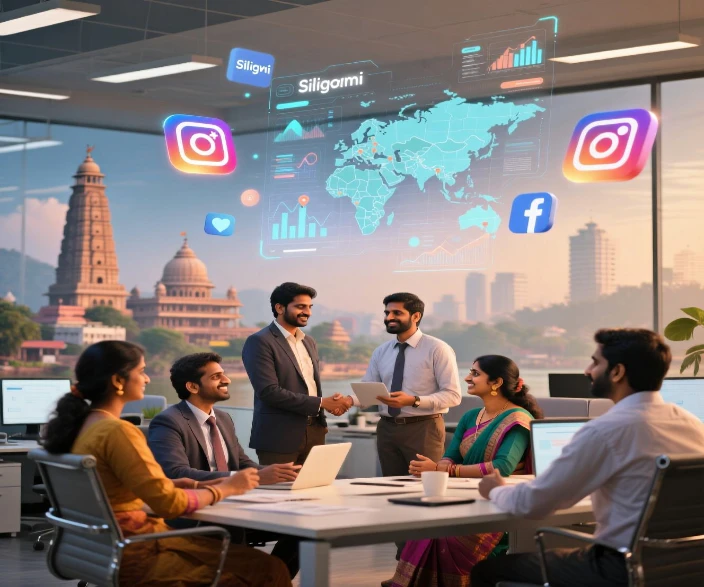 A scenic view representing Siliguri